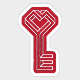 Key to the kingdom Sticker